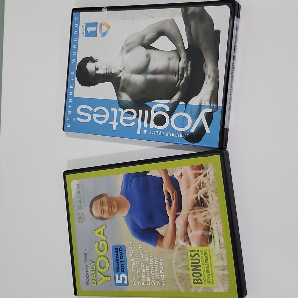 Set of 2 Yoga DVD's
